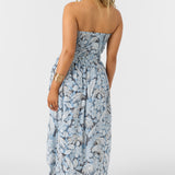 Devyn Palmetto Floral Midi Dress