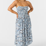 Devyn Palmetto Floral Midi Dress