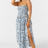 Devyn Palmetto Floral Midi Dress