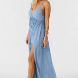 Saltwater Solids Mel Maxi Cover-Up Dress