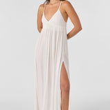 Saltwater Solids Mel Maxi Cover-Up Dress
