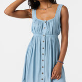 Korie Solid Short Dress