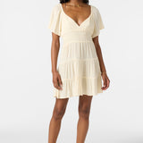 Layken Solid Short Dress