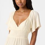 Layken Solid Short Dress