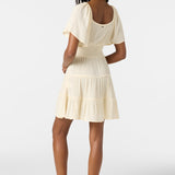 Layken Solid Short Dress