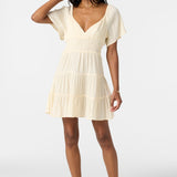 Layken Solid Short Dress