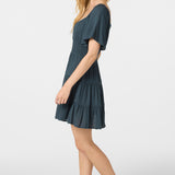 Layken Solid Short Dress