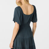 Layken Solid Short Dress