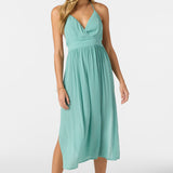 Annalisa Solid Midi Dress