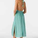 Annalisa Solid Midi Dress