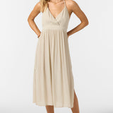 Annalisa Solid Midi Dress