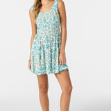 Adelle Coastal Floral Mini Dress
