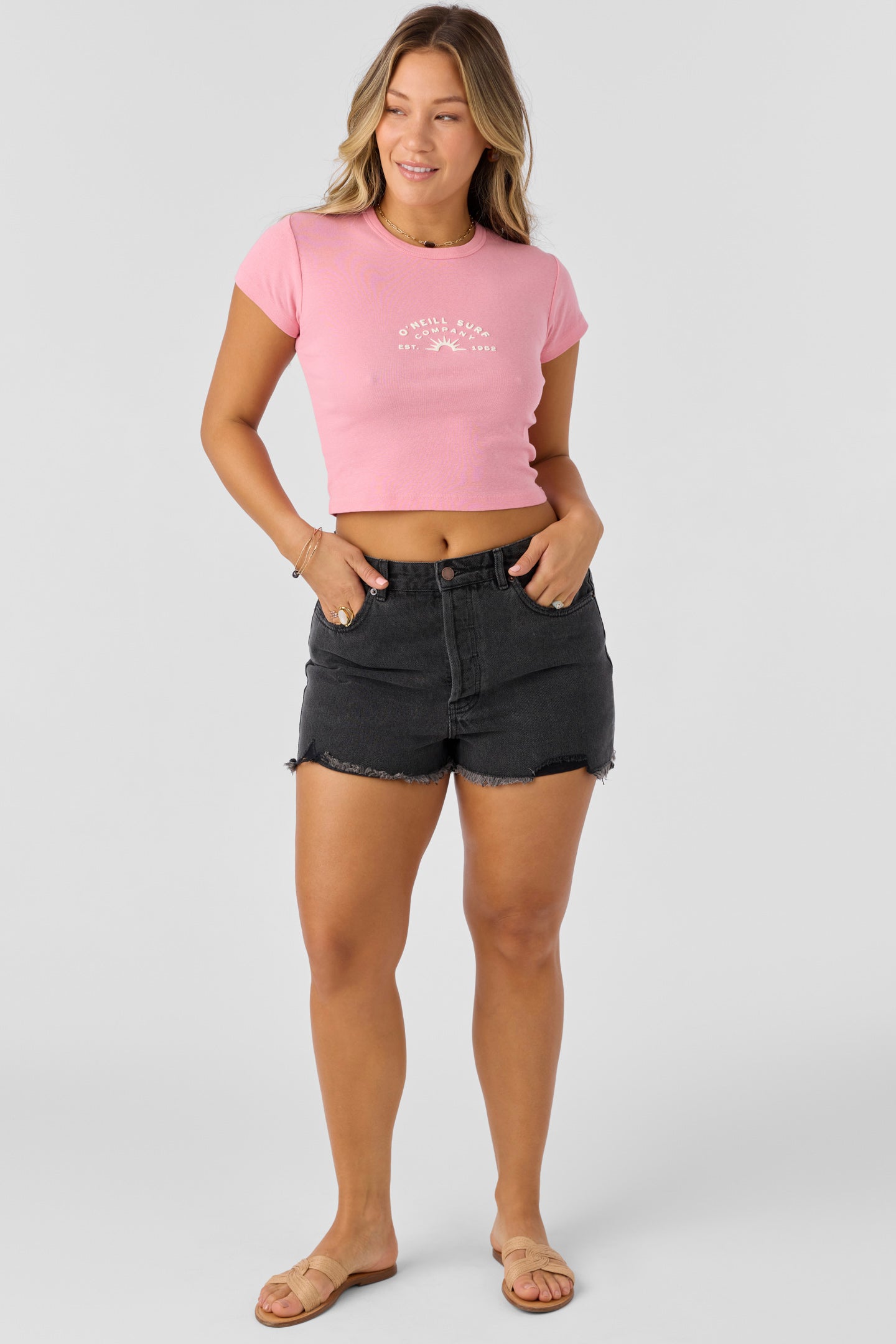 Sun Rays Tee - Peony | O'Neill