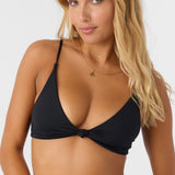Saltwater Solids Pismo Tall Tri Bralette Top