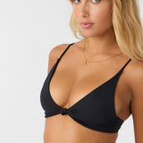 Saltwater Solids Pismo Tall Tri Bralette Top