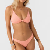 Saltwater Solids Pismo Tall Tri Bralette Top