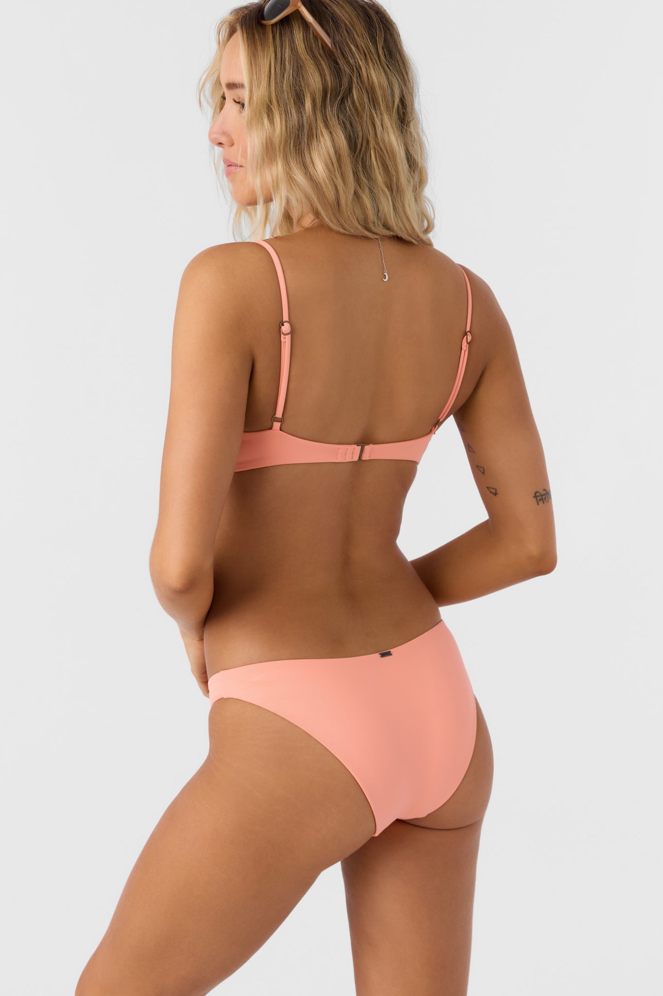 SALTWATER SOLIDS PISMO TALL TRI BRALETTE TOP