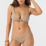 Saltwater Solids Pismo Tall Tri Bralette Top