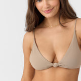 Saltwater Solids Pismo Tall Tri Bralette Top