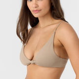 Saltwater Solids Pismo Tall Tri Bralette Top