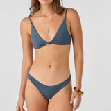 Saltwater Solids Pismo Tall Tri Bralette Top