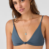 Saltwater Solids Pismo Tall Tri Bralette Top