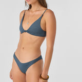 Saltwater Solids Pismo Tall Tri Bralette Top