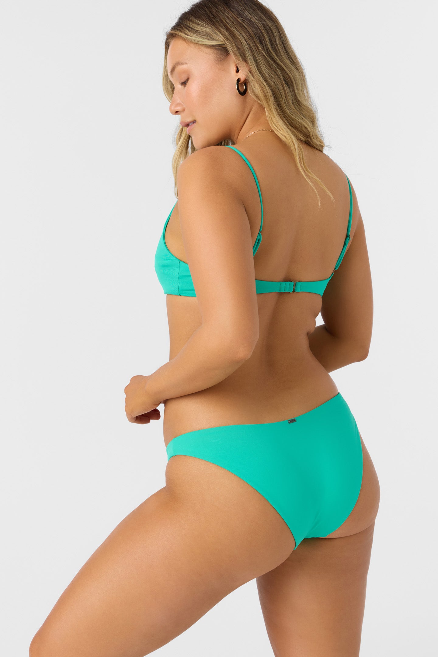 Saltwater Solids Rockley Medium Bottoms - Peacock Green | O'Neill