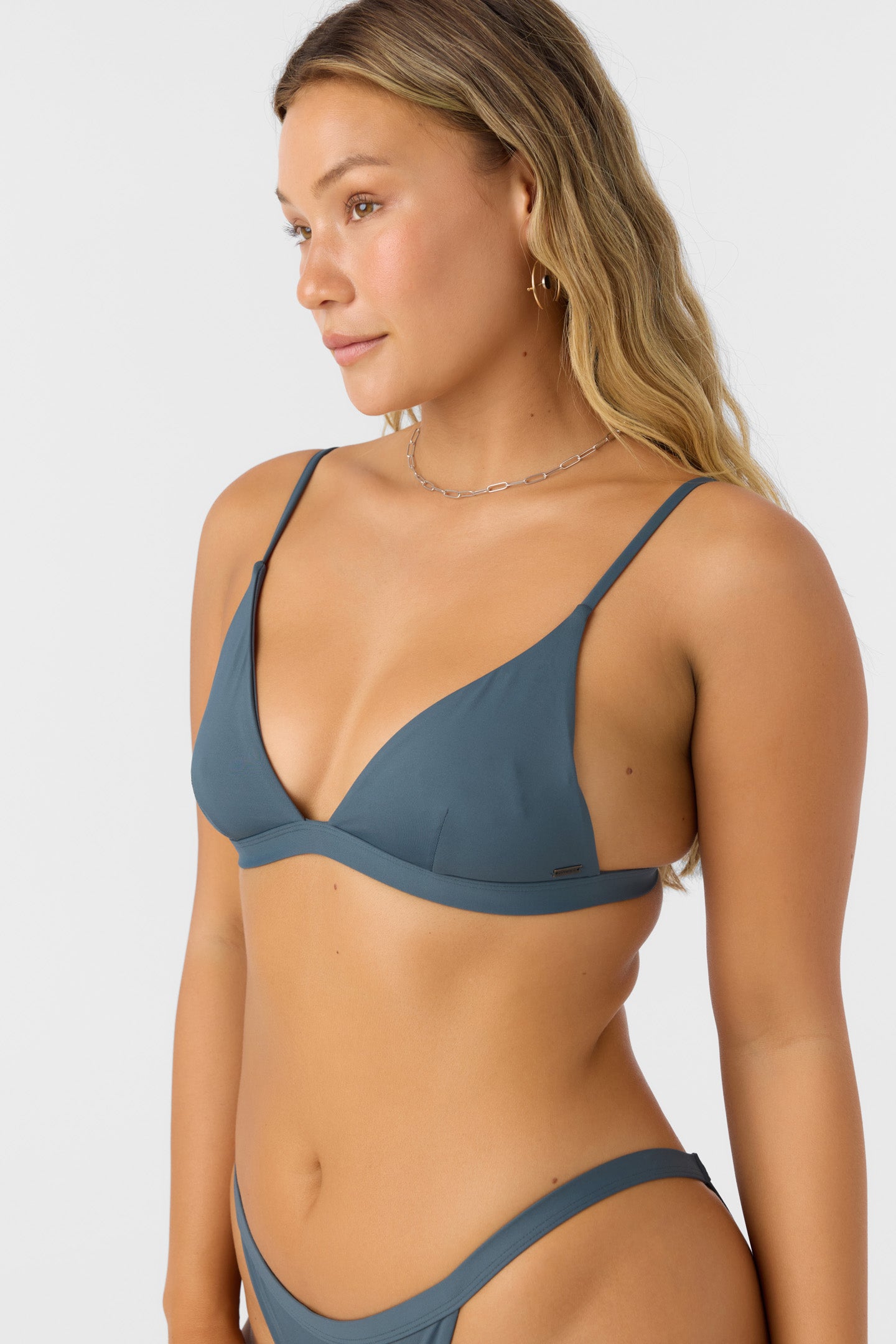 SALTWATER SOLIDS SEASIDE TRIANGLE TOP