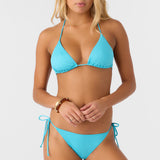 Saltwater Solids Rib Venice Triangle Top