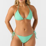 Saltwater Solids Rib Venice Triangle Top