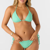 Saltwater Solids Rib Venice Triangle Top