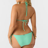 Saltwater Solids Rib Venice Triangle Top