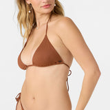 Saltwater Solids Rib Venice Triangle Top