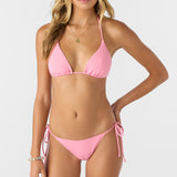 Saltwater Solids Rib Venice Triangle Top