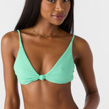 Saltwater Solids Rib Pismo Bralette Top