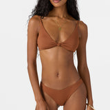 Saltwater Solids Rib Pismo Bralette Top