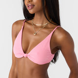 Saltwater Solids Rib Pismo Bralette Top