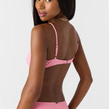 Saltwater Solids Rib Pismo Bralette Top