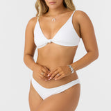 Saltwater Solids Rib Pismo Bralette Top