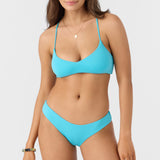 Saltwater Solids Rib Huntington Bralette Top