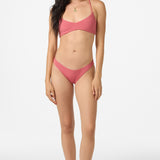 Saltwater Solids Rib Huntington Bralette Top