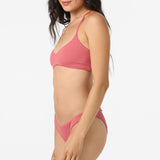 Saltwater Solids Rib Huntington Bralette Top