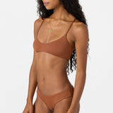 Saltwater Solids Rib Huntington Bralette Top