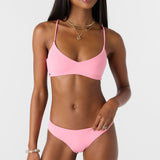 Saltwater Solids Rib Huntington Bralette Top