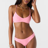 Saltwater Solids Rib Huntington Bralette Top