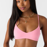 Saltwater Solids Rib Huntington Bralette Top