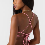 Saltwater Solids Rib Huntington Bralette Top