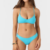 Saltwater Solids Rib Blue Lagoon Full Bottoms