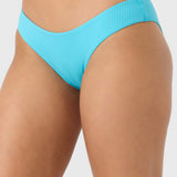 Saltwater Solids Rib Blue Lagoon Full Bottoms
